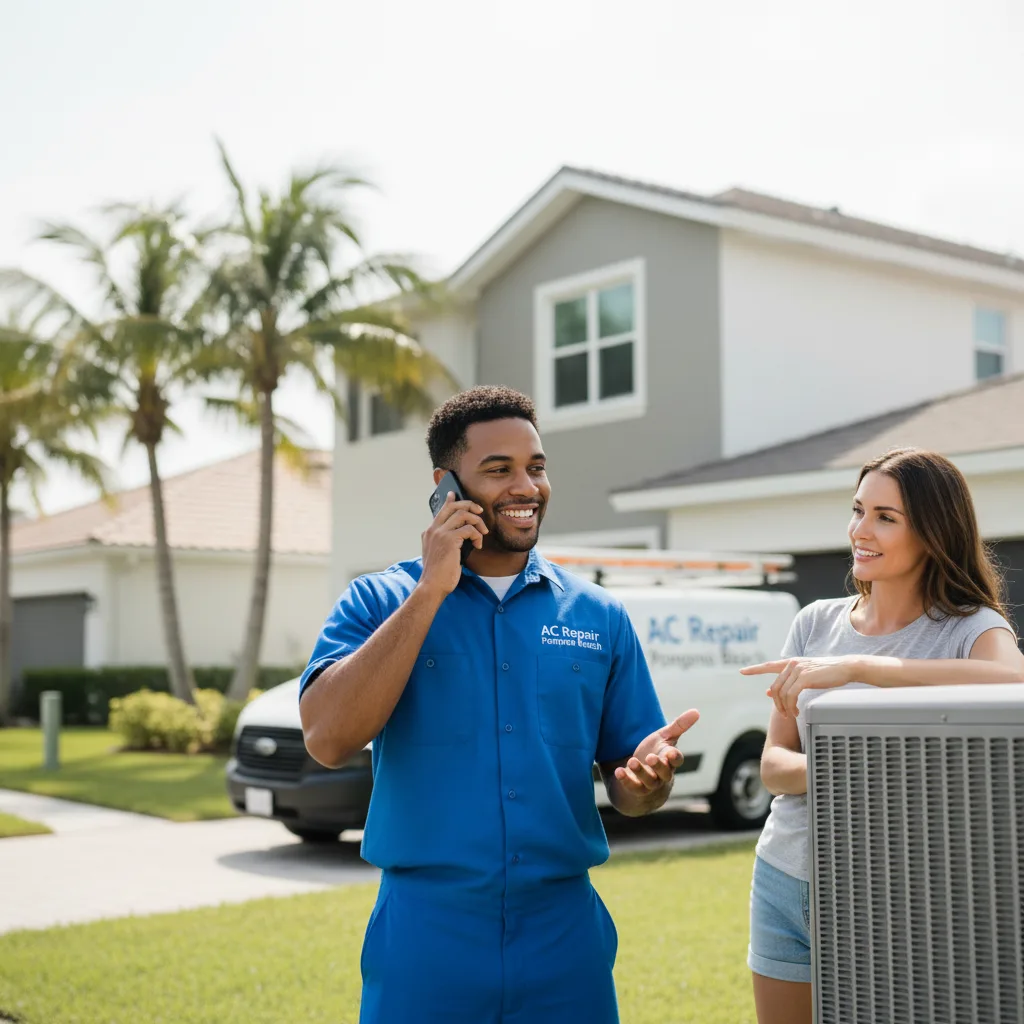 AC Repair Pompano Beach customer support in Rincon